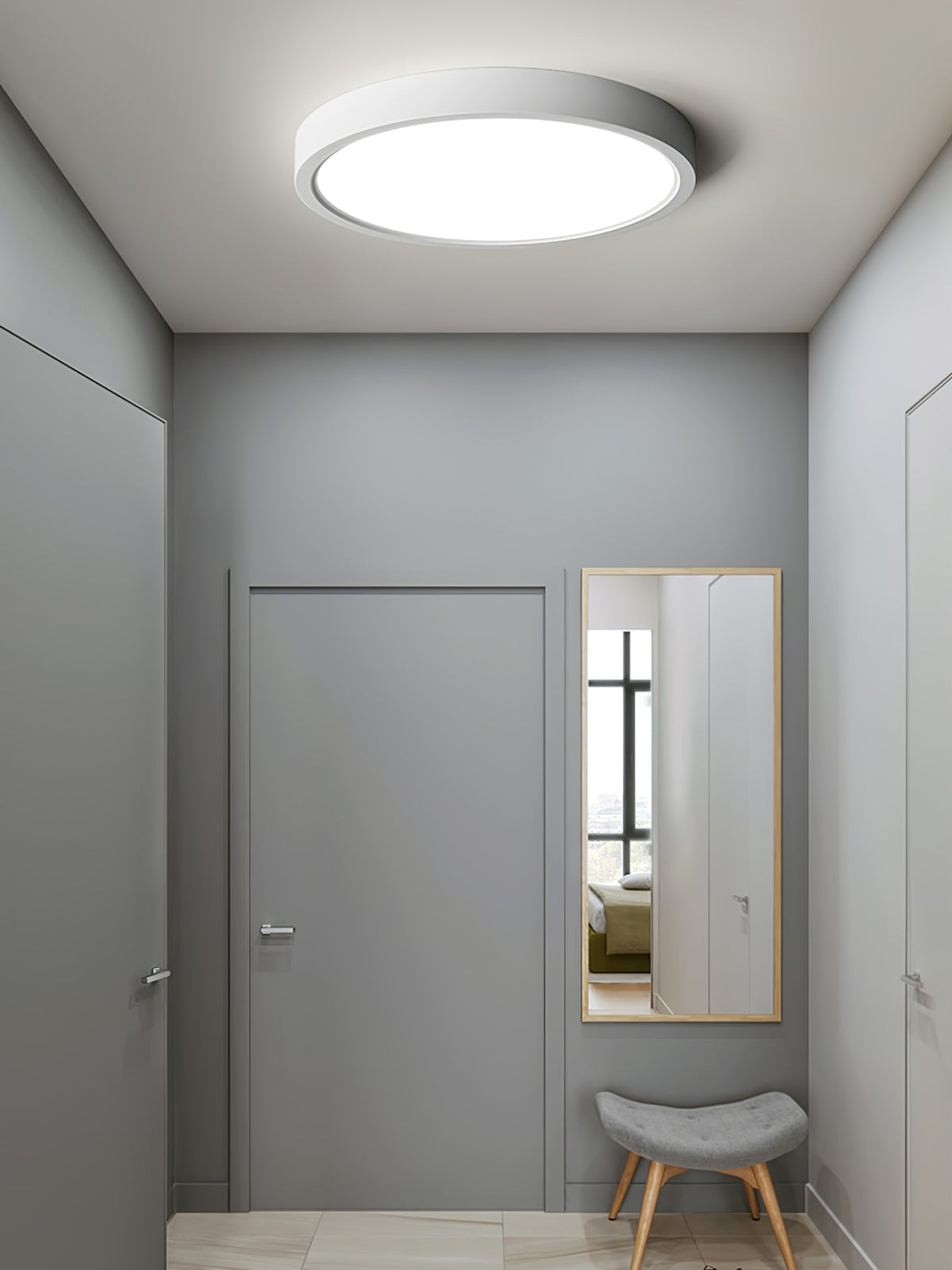 Ultradunne Ronde LED Plafondlamp Minimalistische Moderne Afwerking voor Woonkamer Slaapkamer 5 Maten | Sansoti