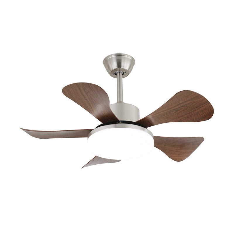 Deckenventilator mit Beleuchtung und Fernbedienung - Stilvolles Design mit Holzflügeln - Energiesparende LED - Verstellbare Geschwindigkeiten | Sansoti
