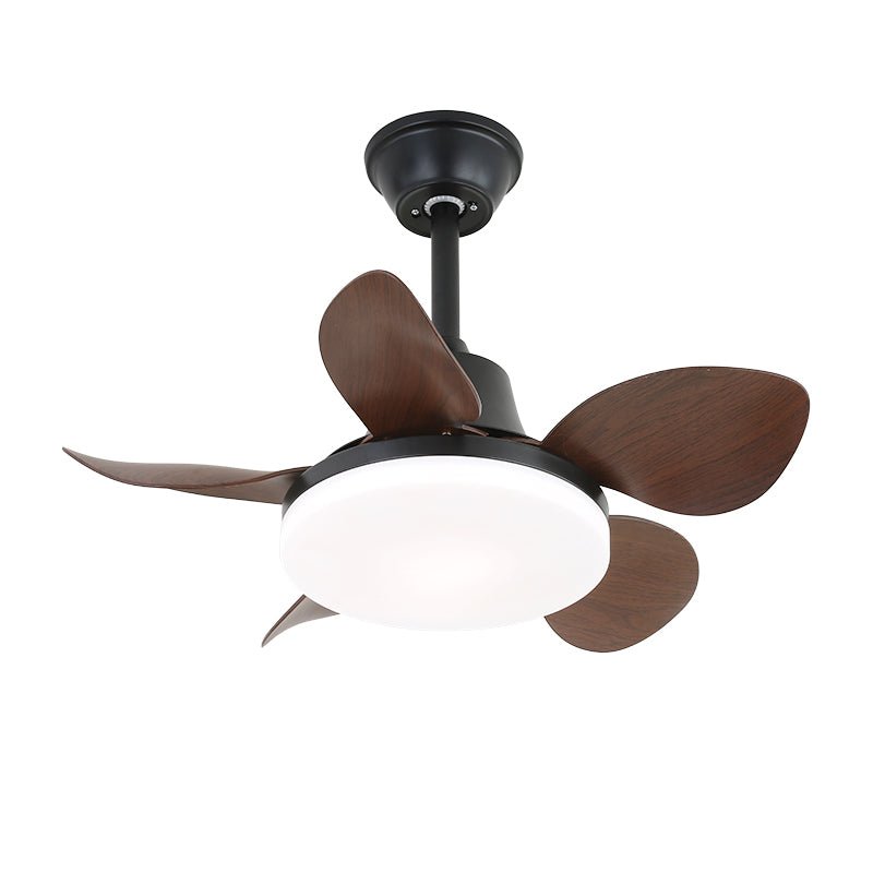 Deckenventilator mit Beleuchtung und Fernbedienung - Stilvolles Design mit Holzflügeln - Energiesparende LED - Verstellbare Geschwindigkeiten | Sansoti