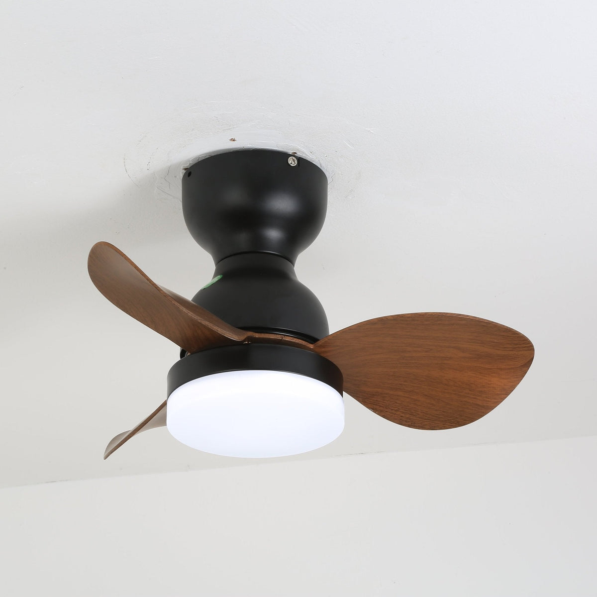 Ceiling fan with lighting Ø55 cm Modern fan with 6 speeds 3 light settings LED fan for living room bedroom | Sansoti