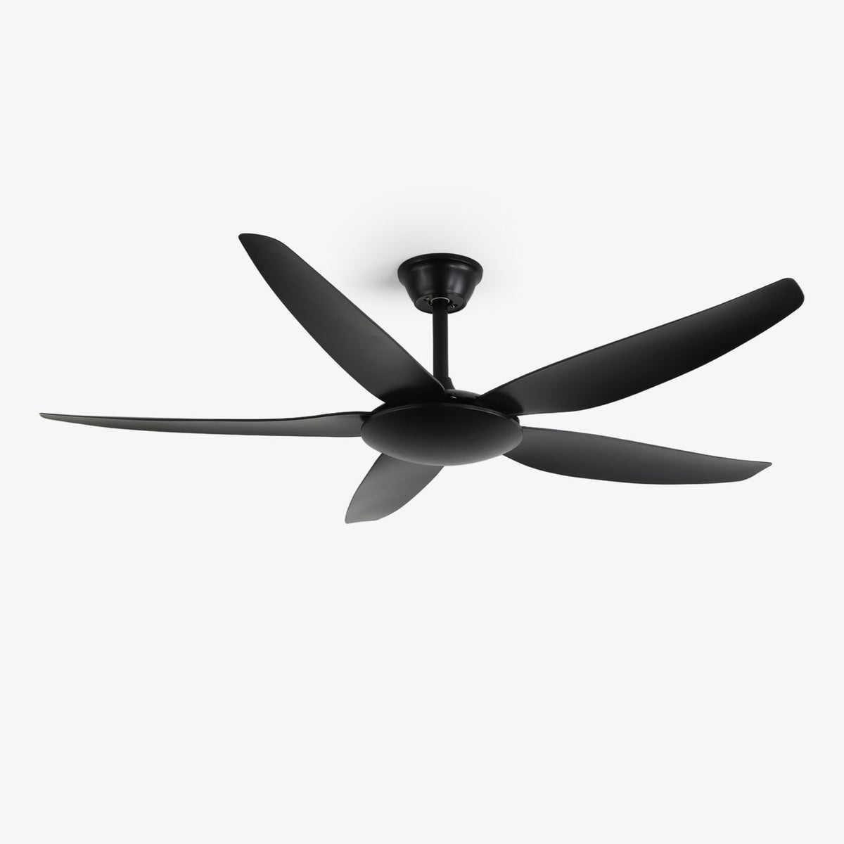 Minimalistischer Deckenventilator mit Beleuchtung Ø132 cm — 6 Geschwindigkeiten & Fernbedienung | Sansoti