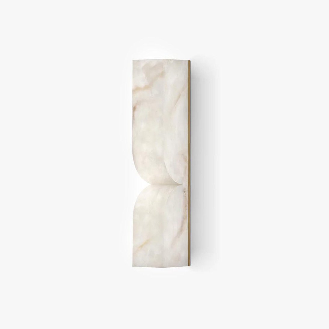 Naturstein-Wandleuchte – Massiver Alabaster mit organischem Design & warmem Licht | Sansoti