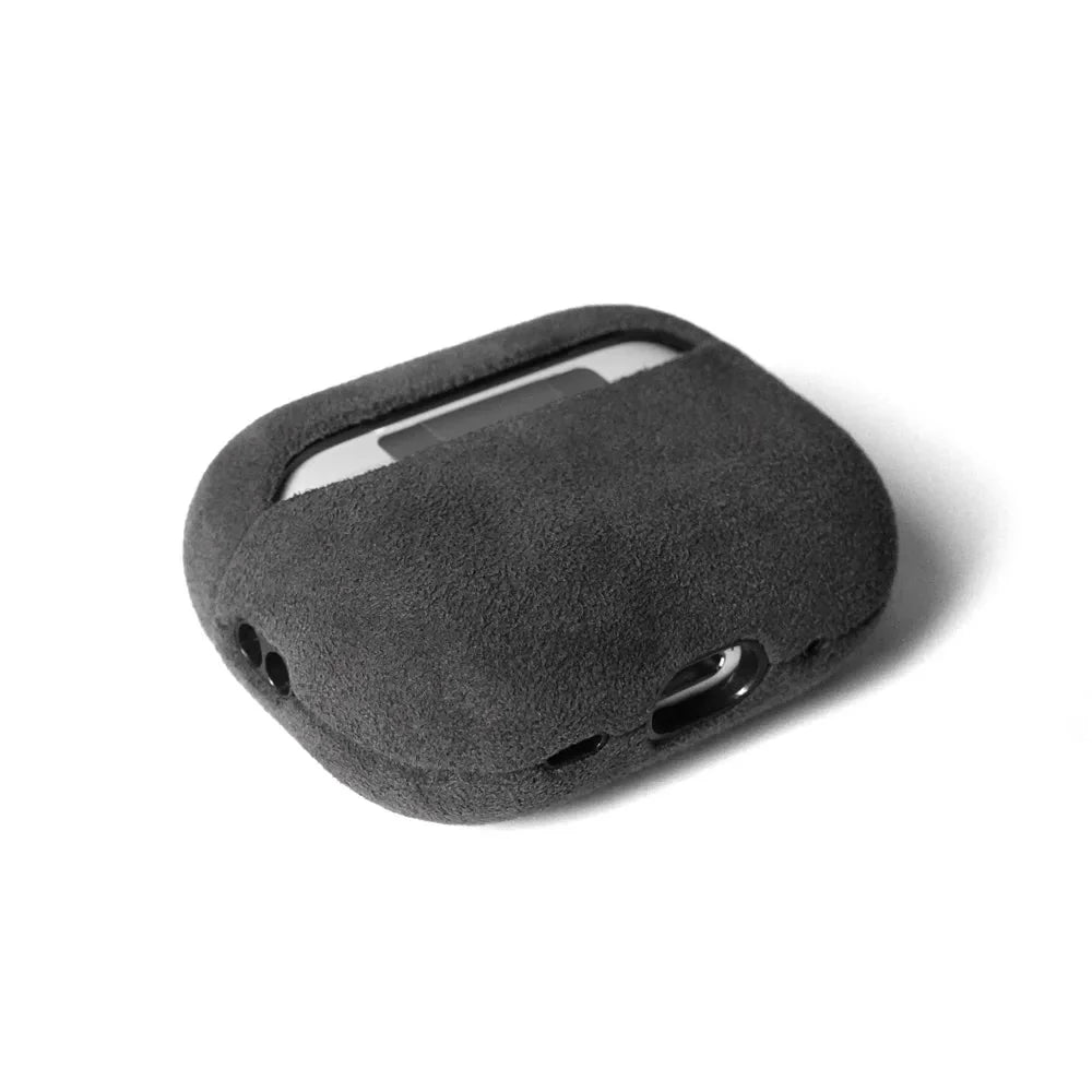 Premium Alcantara AirPods Case with Wireless Charging Scratch-Resistant Dustproof Protective Cover for Apple | Sansoti