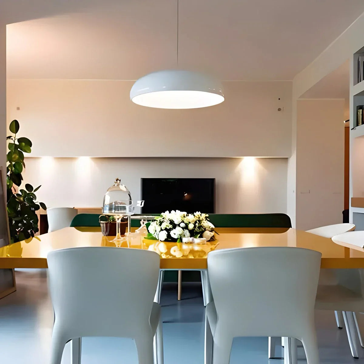 Suspension métal acrylique E26 noir table à manger îlot cuisine lampe plafond design suspension moderne salon cuisine | Sansoti