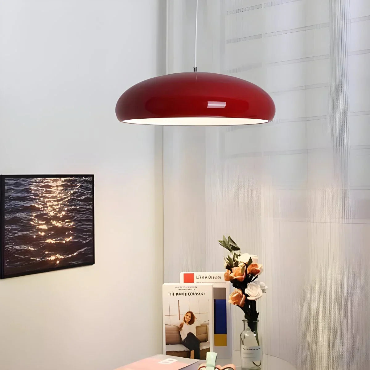 Suspension métal acrylique E26 noir table à manger îlot cuisine lampe plafond design suspension moderne salon cuisine | Sansoti