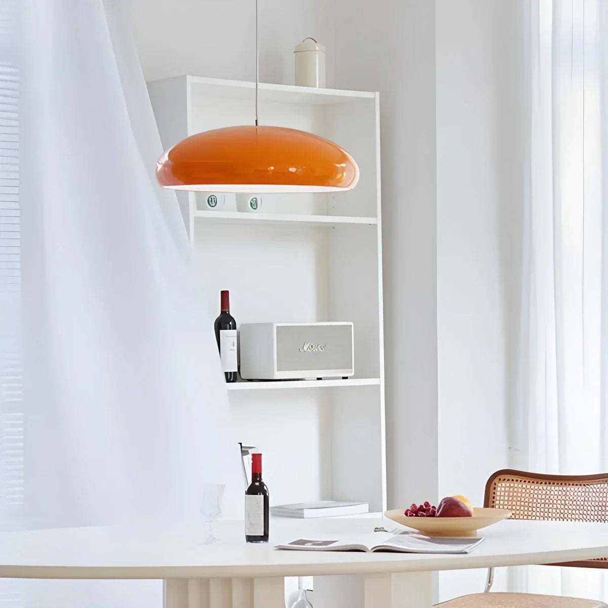 Suspension métal acrylique E26 noir table à manger îlot cuisine lampe plafond design suspension moderne salon cuisine | Sansoti