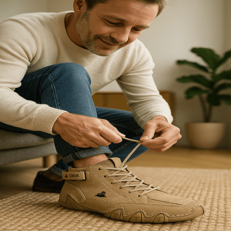 Orthopedic Walking Shoes Water-Repellent Breathable with Non-Slip Sole for Everyday Comfort and Stability | Sansoti