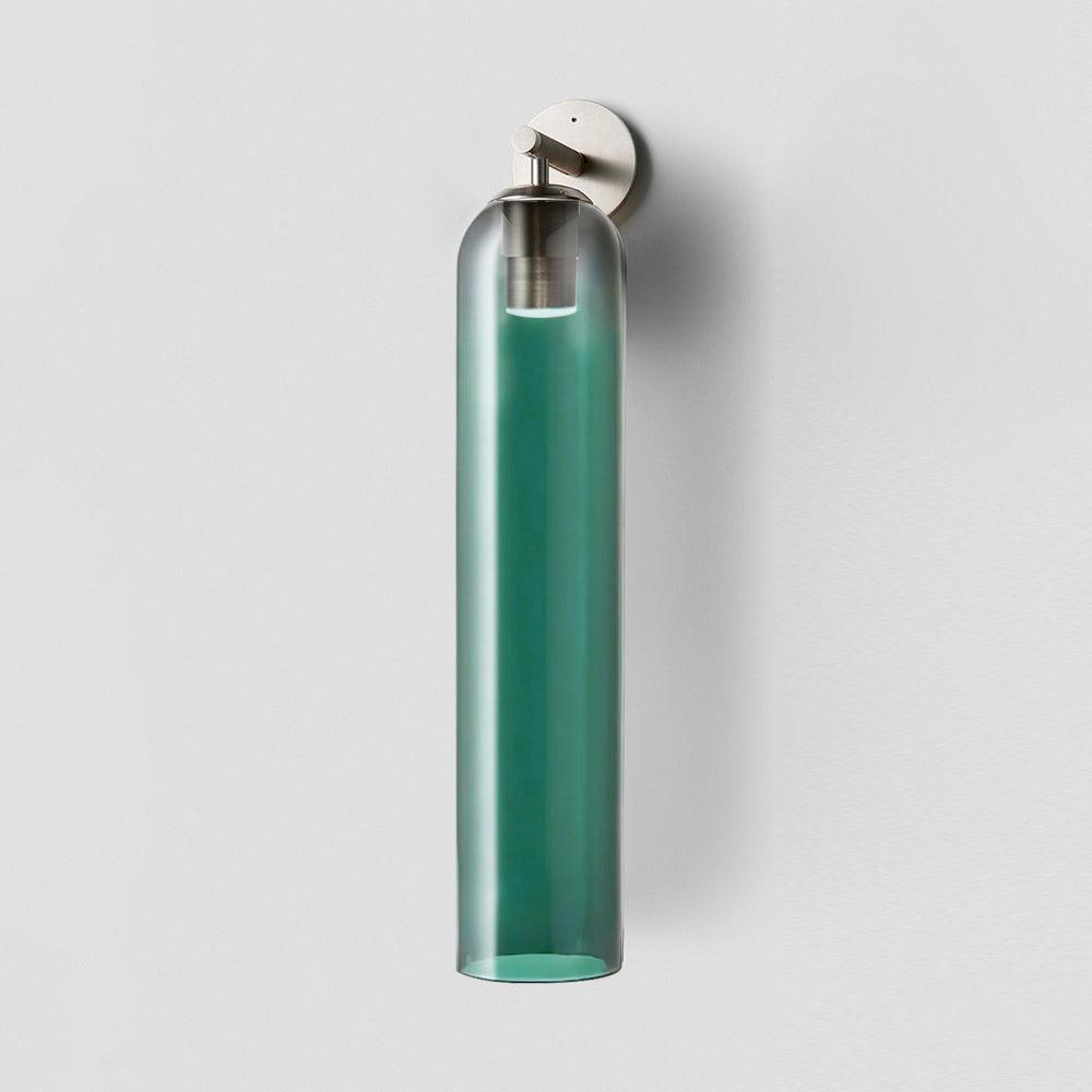 Glass Wall Lamp with Cylinder Shape – Elegant Indoor Wall Lighting | Sansoti