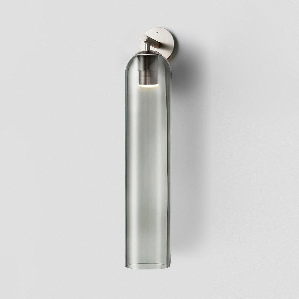 Glass Wall Lamp with Cylinder Shape – Elegant Indoor Wall Lighting | Sansoti