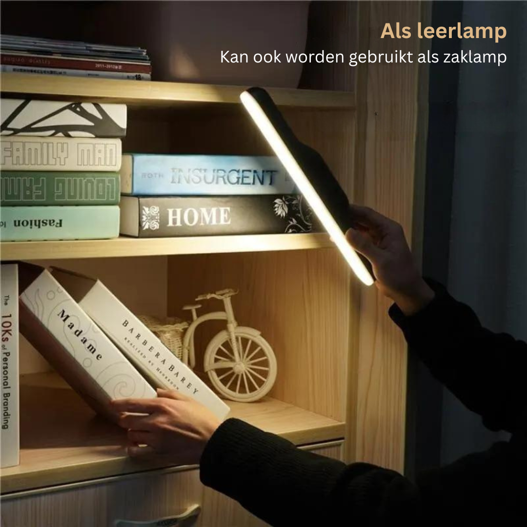Magnetische LED-Lampe mit Flexibler Befestigung – Touch-Dimmbares Nachtlicht für Schreibtisch, Auto, Garage, Werkstatt, Leseecke – Wiederaufladbar via USB-C – Energiesparendes ABS-Design | Sansoti