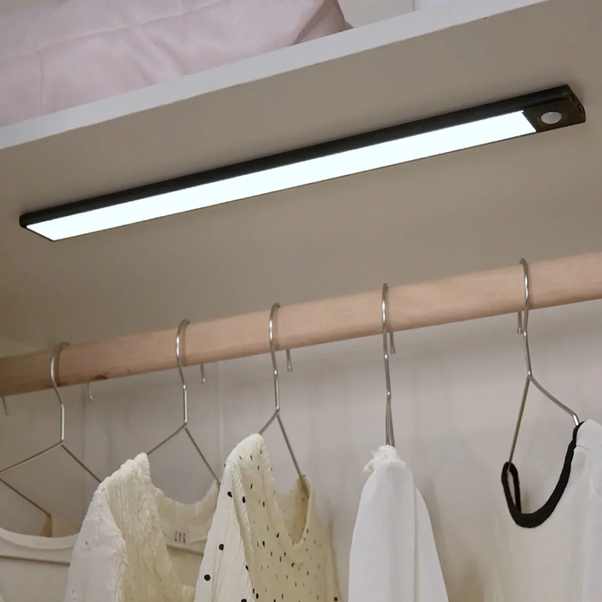 LED Bar Lamp Wireless Aluminum Motion Sensor Cabinet Hall | Sansoti