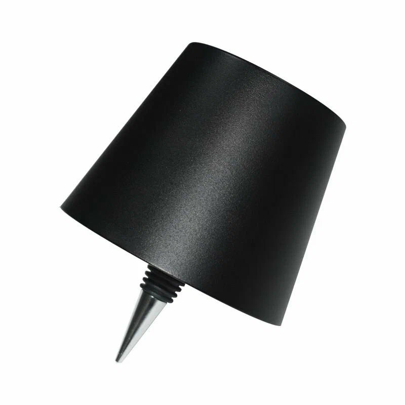Wireless Dimmable LED Bottle Lamp Modern Design Rechargeable USB-C White Black Brown Gold | Sansoti