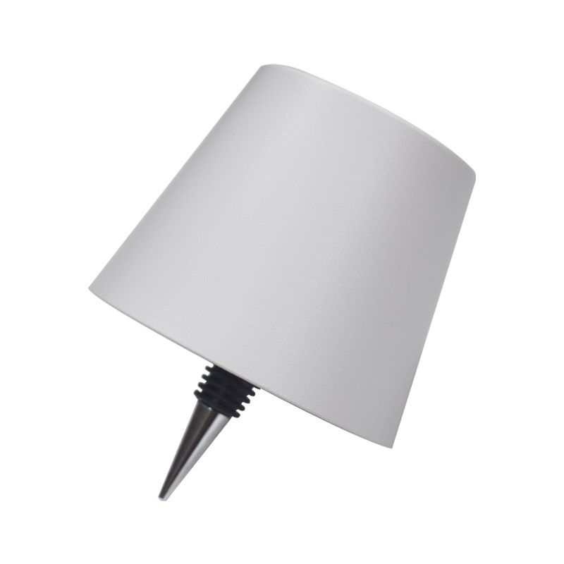 Wireless Dimmable LED Bottle Lamp Modern Design Rechargeable USB-C White Black Brown Gold | Sansoti