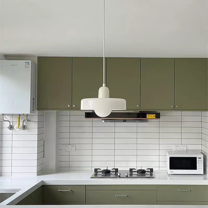 Adjustable Glass Pendant Lamp with Bauhaus Design – Dining Room and Living Room Lighting | Sansoti