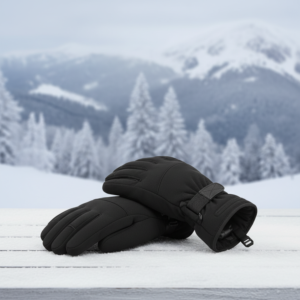 Verwarmde Handschoenen met Touchscreen Waterdicht Fleece Winterhandschoenen voor Outdoor Skiën Wandelen | Sansoti