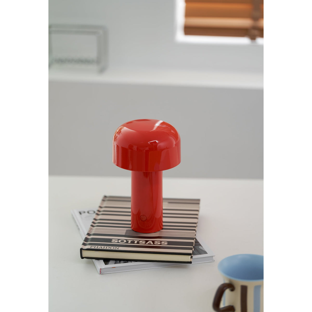 Wireless Rechargeable LED Table Lamp with Integrated LED & Touch Dim Function | Sansoti