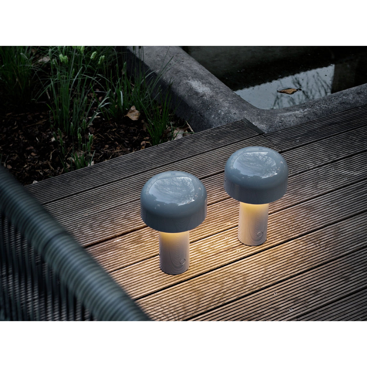 Wireless Rechargeable LED Table Lamp with Integrated LED & Touch Dim Function | Sansoti