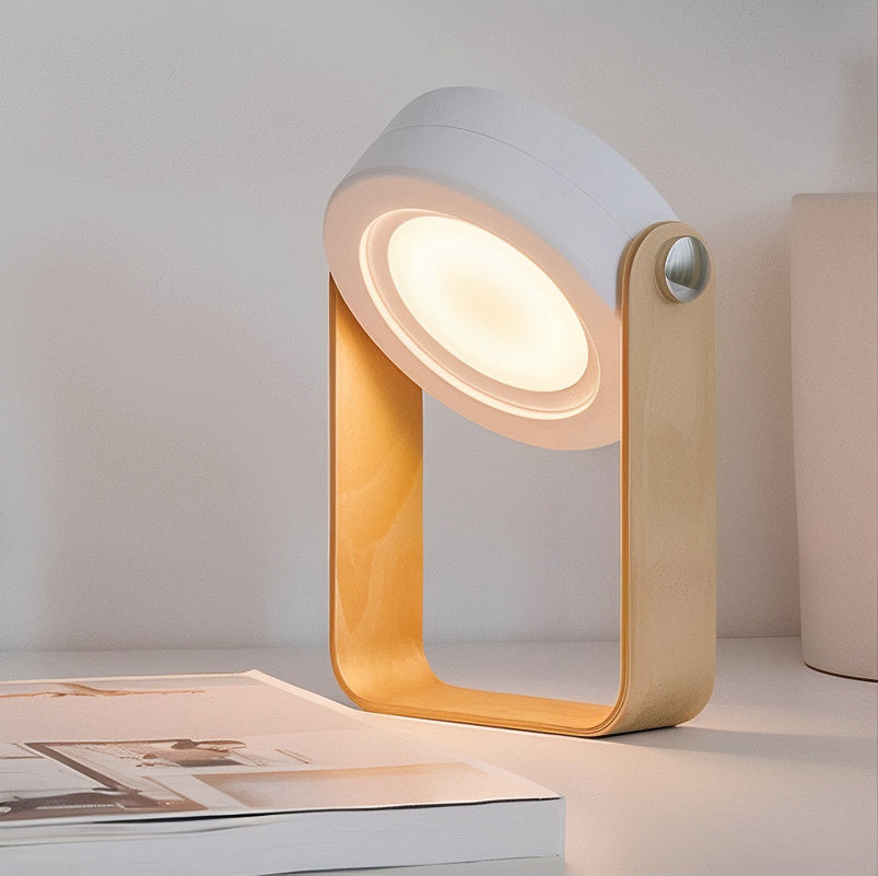 Portable LED Lantern with Dim Function and USB Charging Port – Atmospheric Table Lamp with 360° Rotatable Head | Sansoti