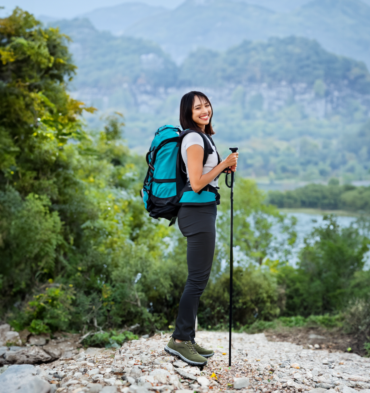Ergonomische Wanderschuhe mit orthopädischer Unterstützung Grau für Outdoor und Wandern | Sansoti