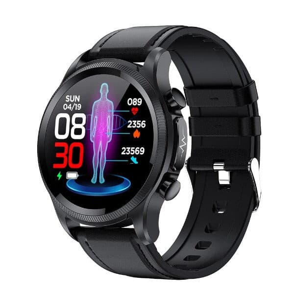 Smart Health Watch with Blood Sugar Measurement & Heart Rate Monitor Waterproof Fitness Tracker Smartwatch | Sansoti