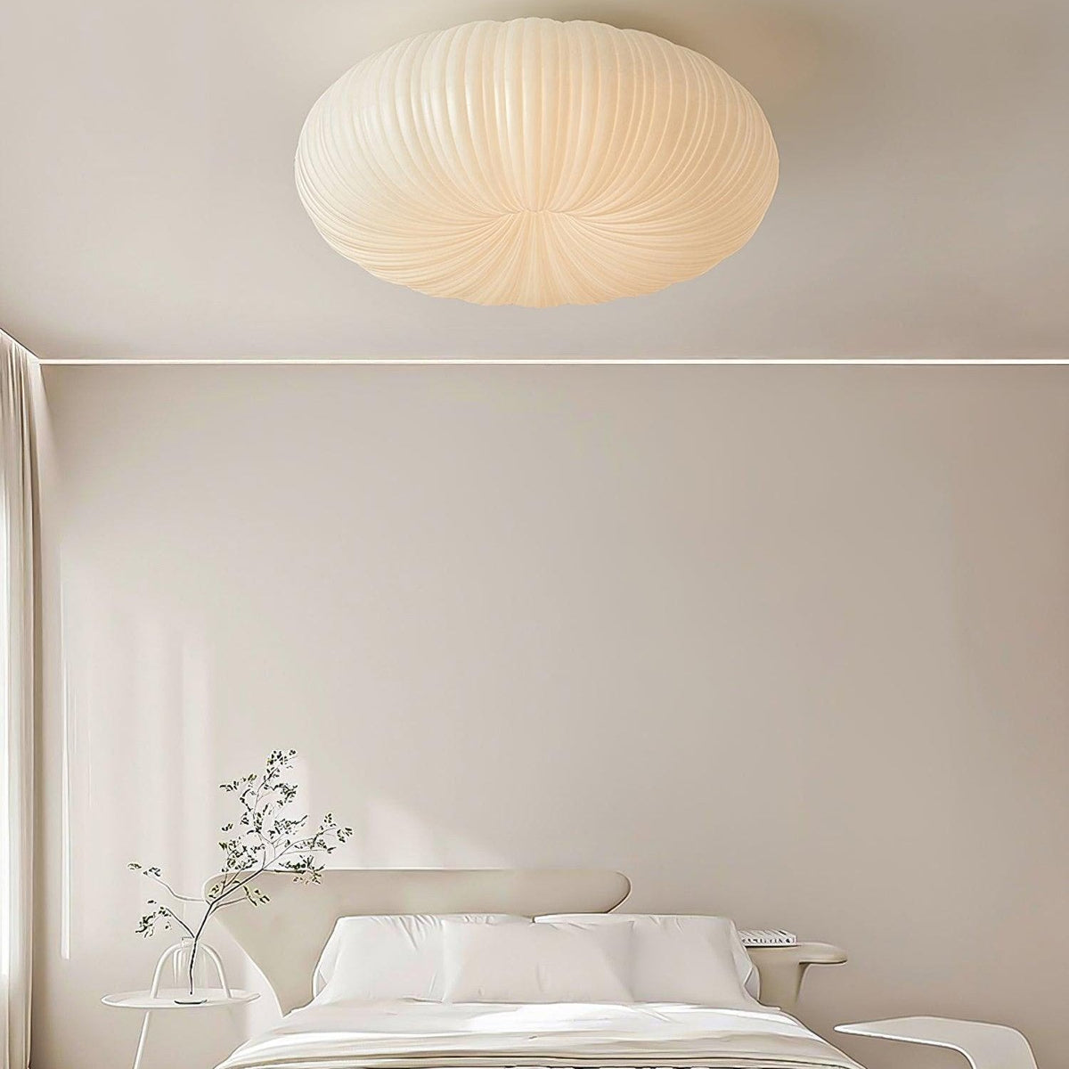 Plafonnier Robby – Éclairage design doux avec LED dimmable | Sansoti