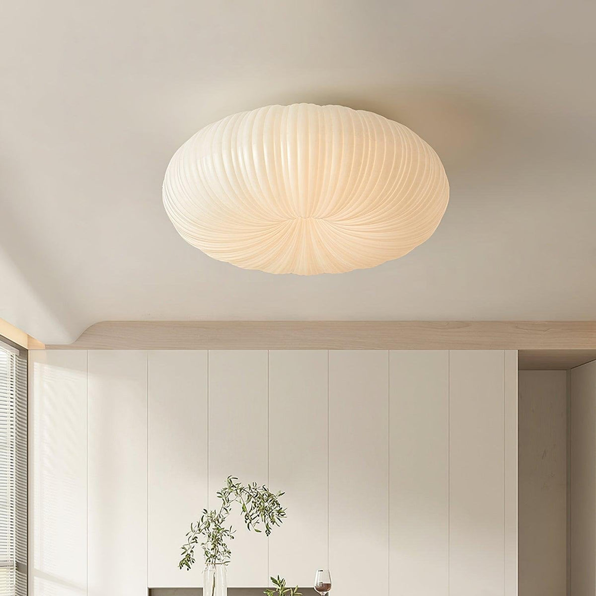 Plafonnier Robby – Éclairage design doux avec LED dimmable | Sansoti