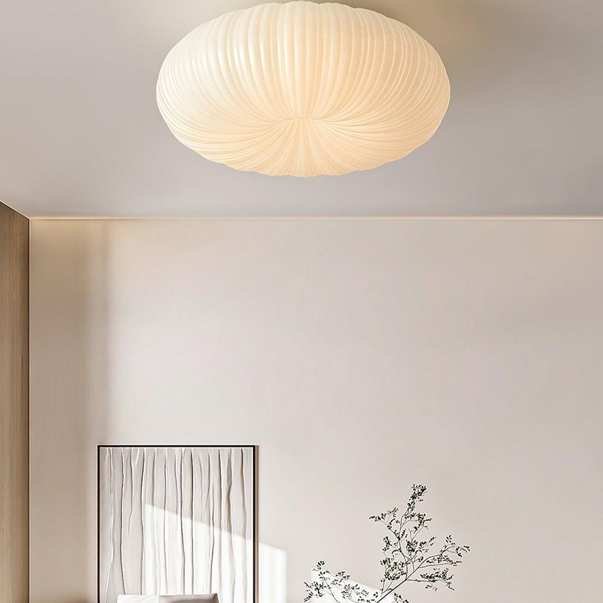 Plafonnier Robby – Éclairage design doux avec LED dimmable | Sansoti
