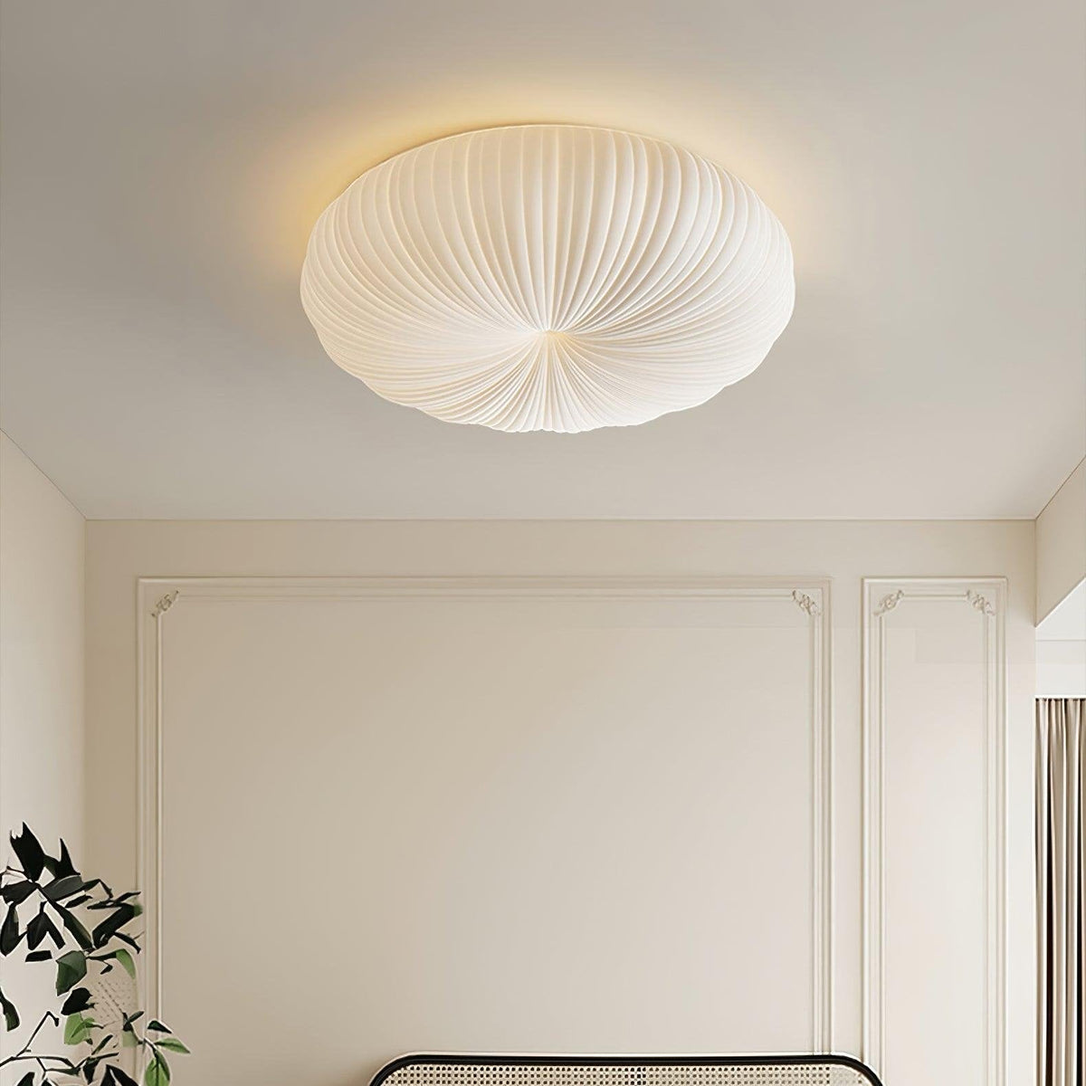 Plafonnier Robby – Éclairage design doux avec LED dimmable | Sansoti