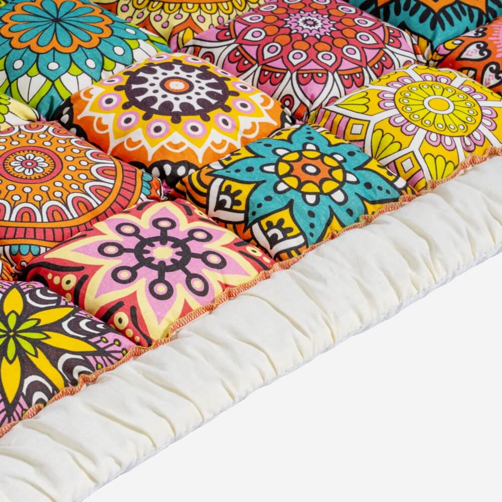 Cotton sofa cover with quilted protective layer 60x180cm non-slip furniture protector seat covers in various colors | Sansoti
