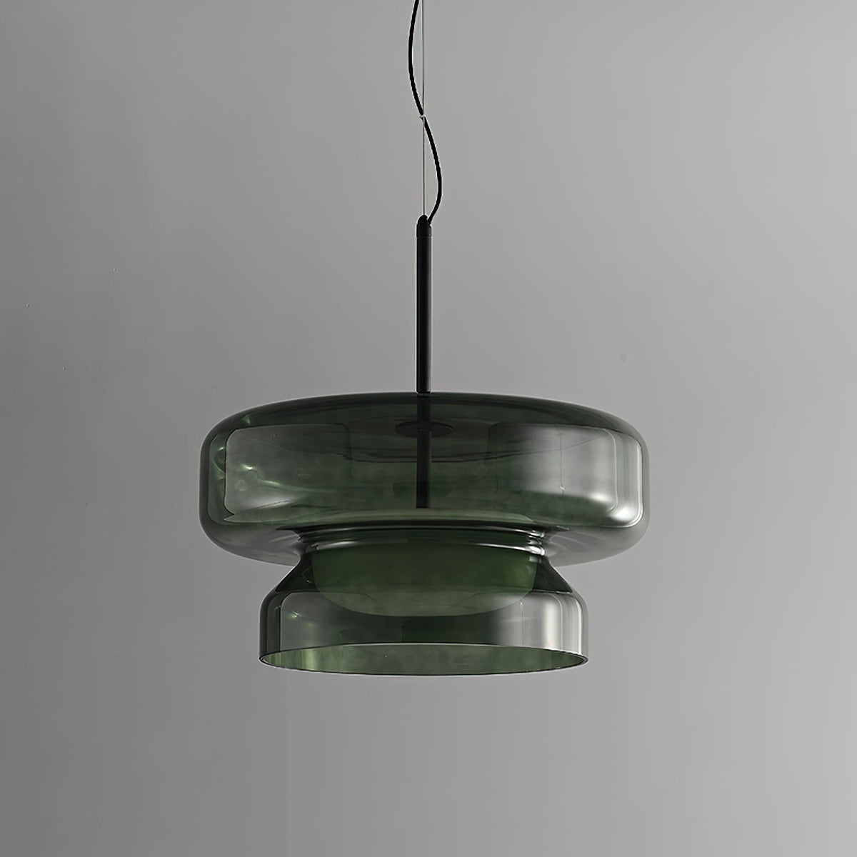Hanglamp Glas Metaal LED Retro Bruin Eettafel Woonkamer Verstelbaar Snoer Design Verlichting Modern Interieur | Sansoti