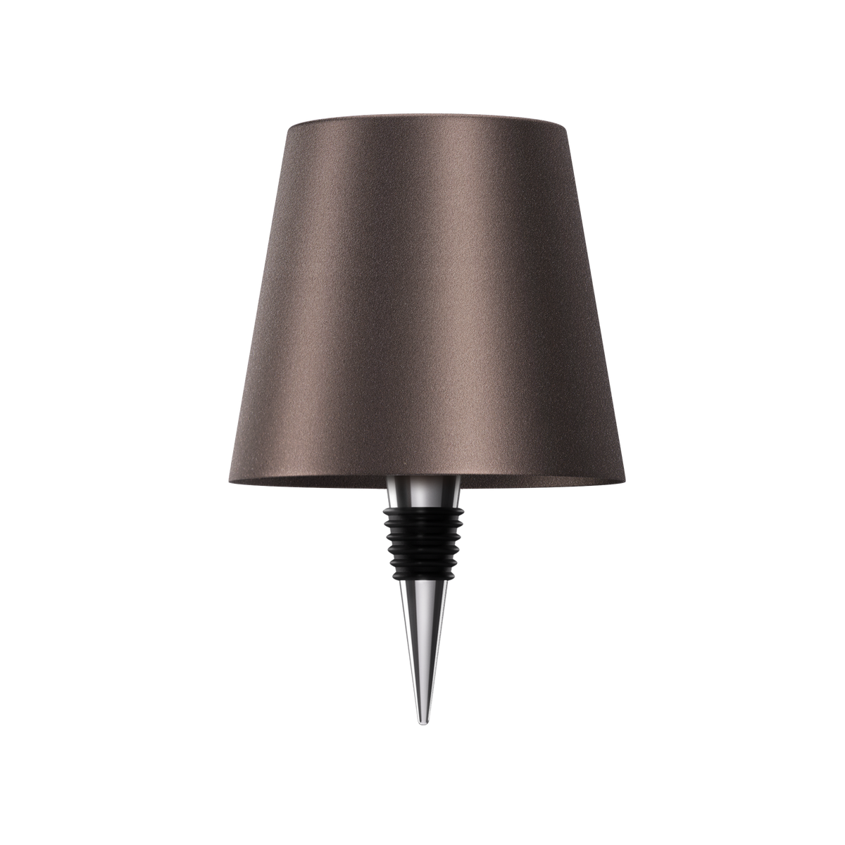 Flessenlamp Draadloos Oplaadbaar LED Zwart 3000K USB-C Tafellamp Wijnfles Bar Sfeerverlichting | Sansoti