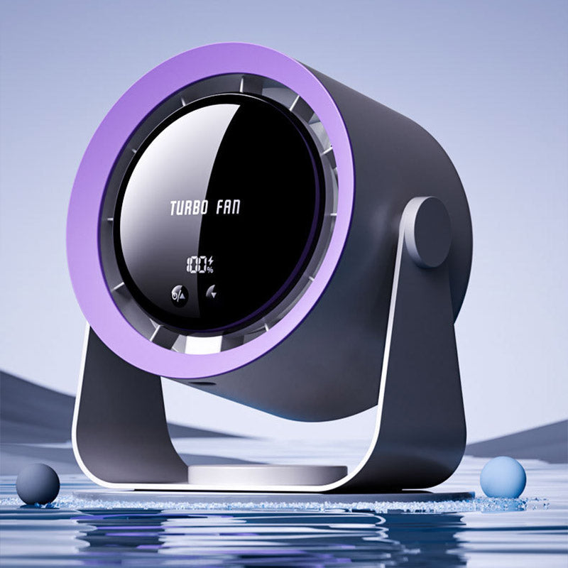 Wireless Table Fan with Rechargeable Battery Whisper-Quiet 36-45 dB for Home Office Bedroom Cooling | Sansoti
