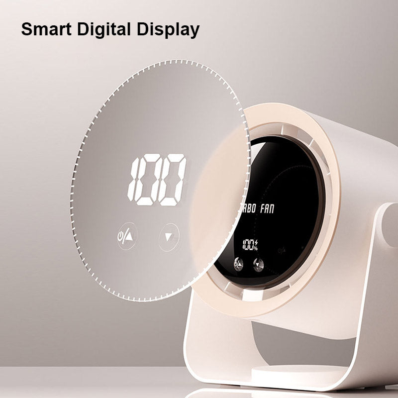 Wireless Table Fan with Rechargeable Battery Whisper-Quiet 36-45 dB for Home Office Bedroom Cooling | Sansoti
