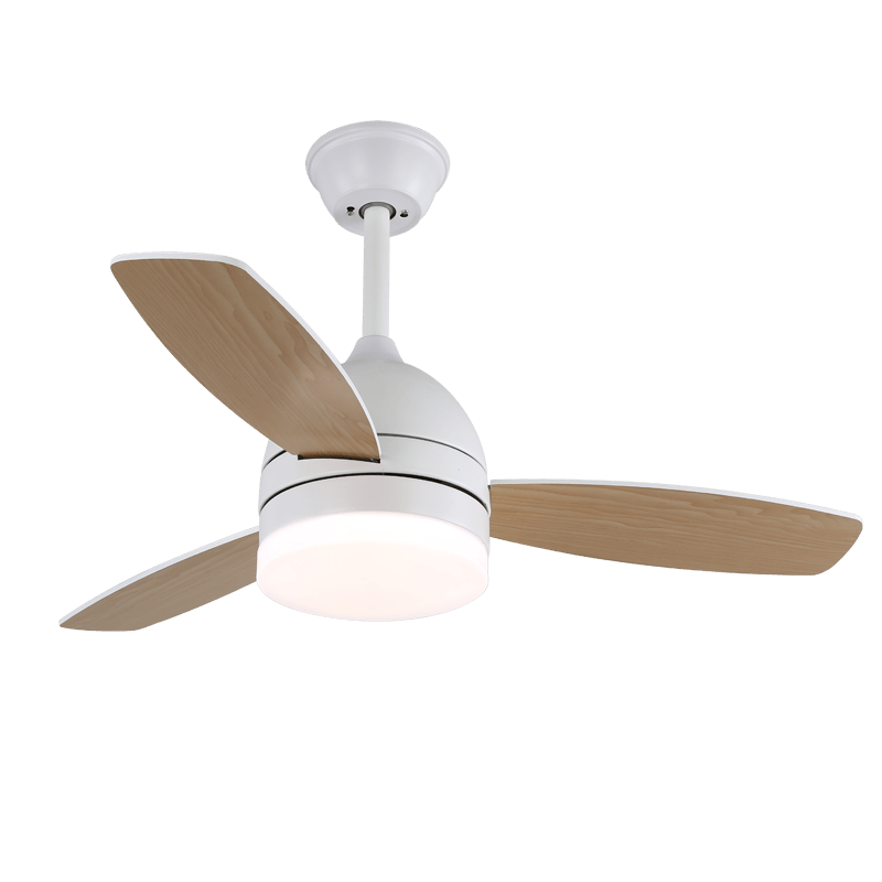 Minimalist Ceiling Fan with Lighting — Selena | Sansoti
