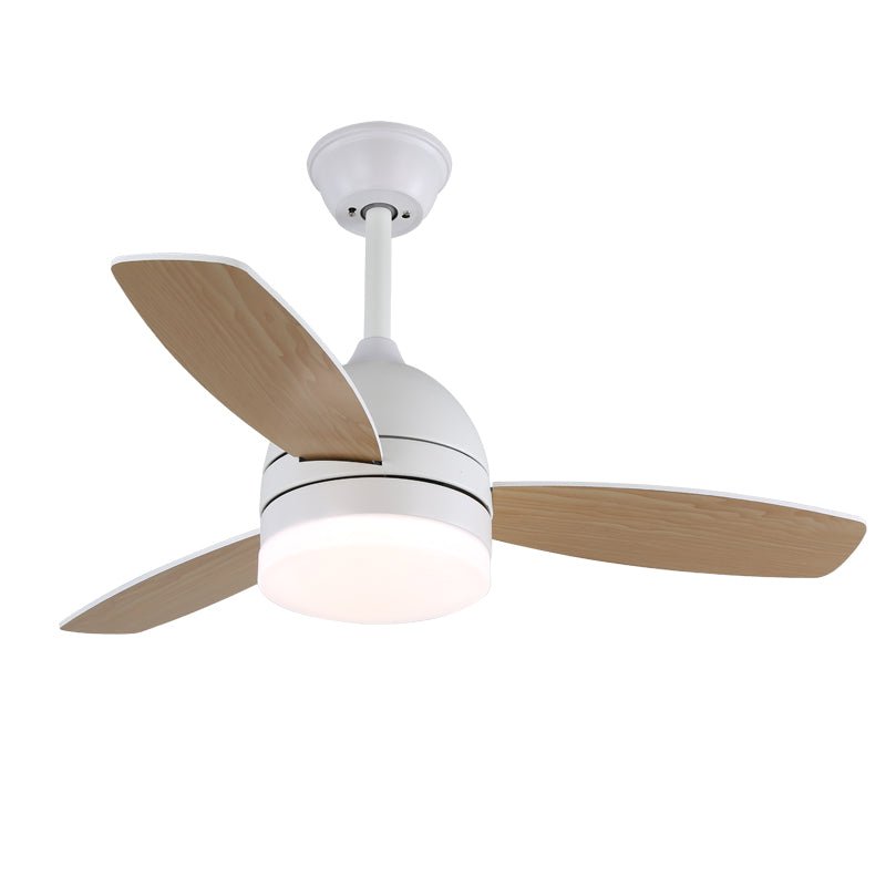 Minimalist Ceiling Fan with Lighting — Selena | Sansoti