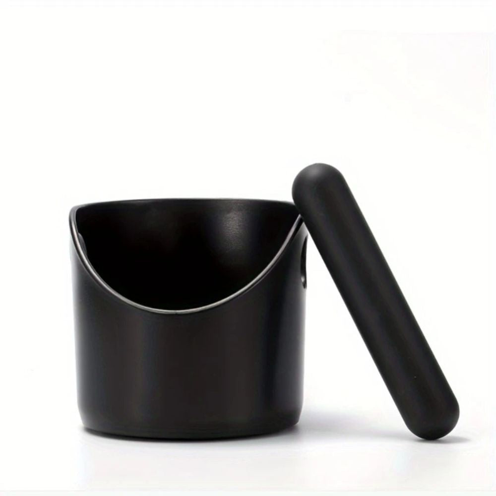Kaffeekloppot Modernes Design ABS Kunststoff Matte Oberfläche Rutschfester Boden Abnehmbarer Klopfstab Professionell Zuhause Café Barista Espresso Dickes Abfallauffangzubehör | Sansoti