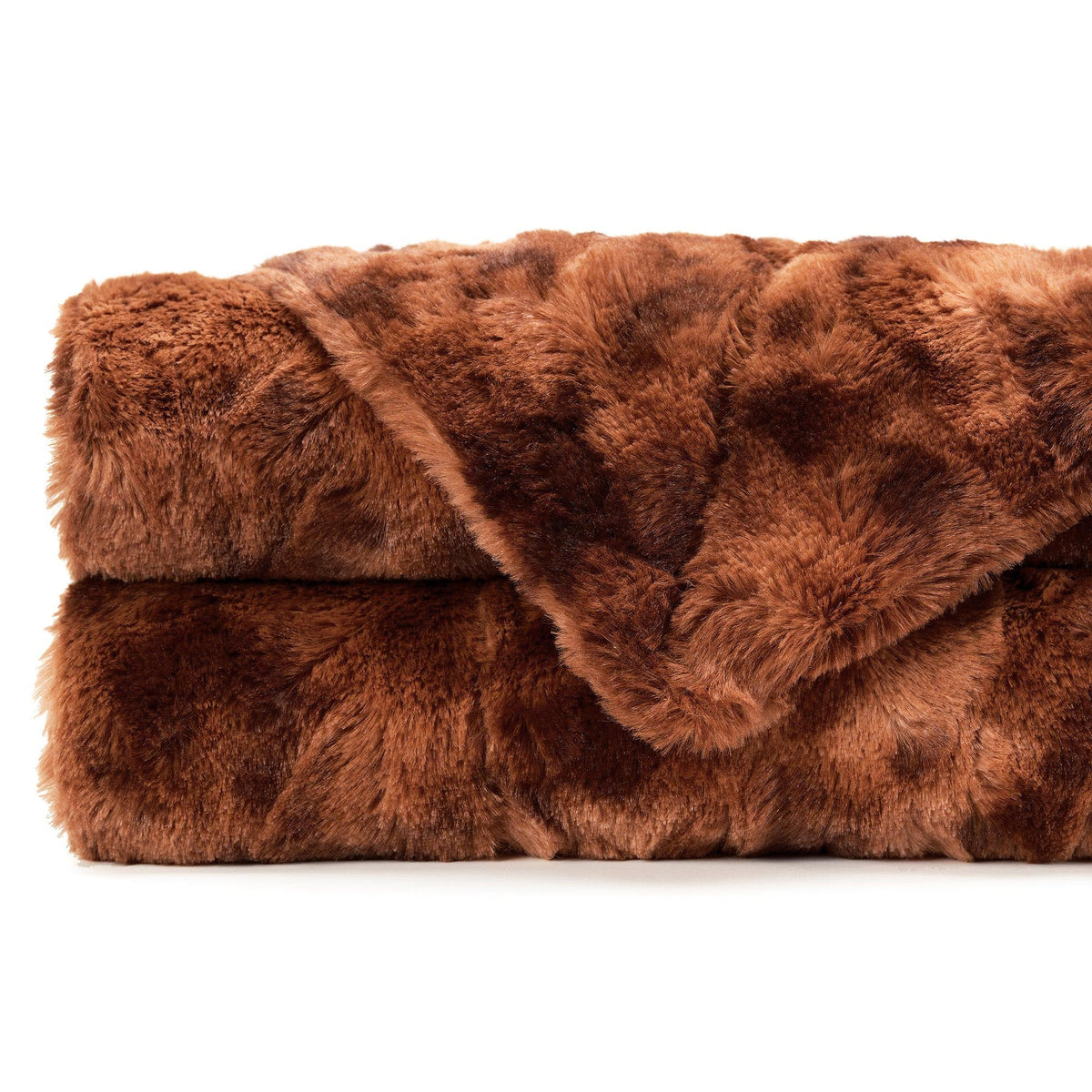 Dubbelzijdige Plaid met Wolvenmotief Nepbont Luxe Fleece Woonkamer Slaapkamer Groot Formaat Decoratief | Sansoti