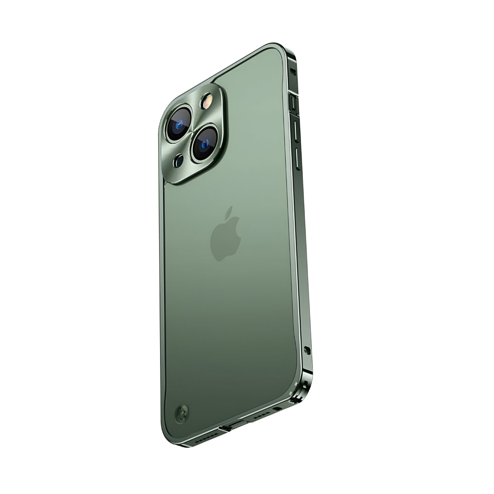 Aluminum Phone Case with Polycarbonate Back and Click Lock for iPhone | Sansoti