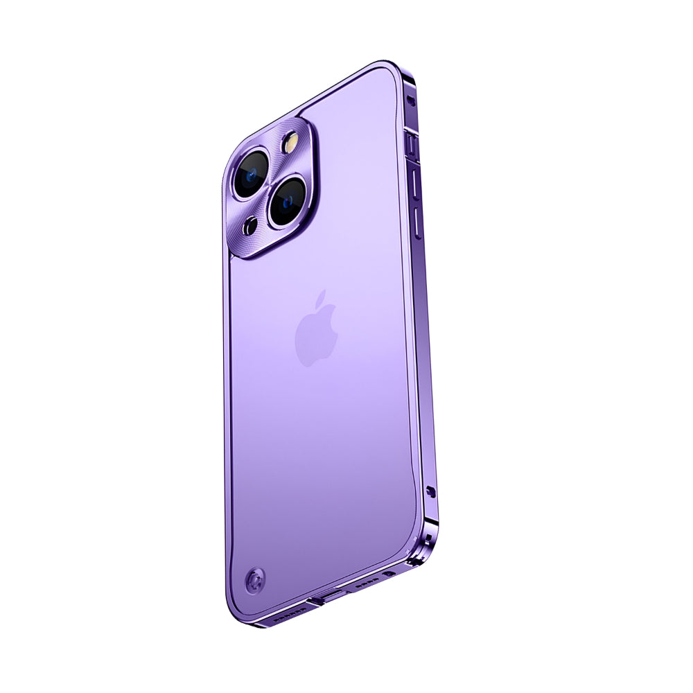 Aluminum Phone Case with Polycarbonate Back and Click Lock for iPhone | Sansoti