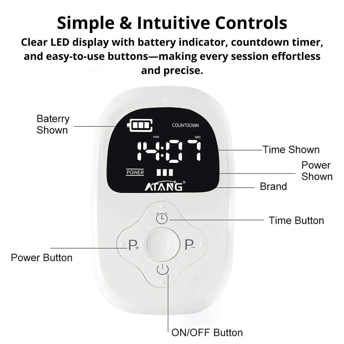 Relaxation device with electrical microstimulation, rechargeable, for optimizing sleep and reducing stress at home | Sansoti