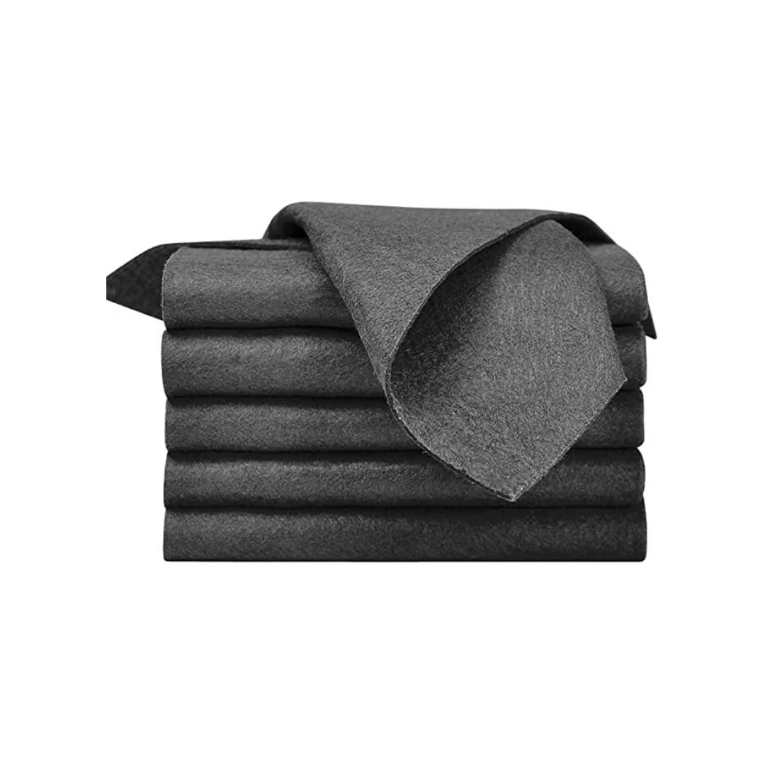 Chiffons en microfibre sans traces – Lingettes douces pour verre, cuisine et salle de bain | Sansoti