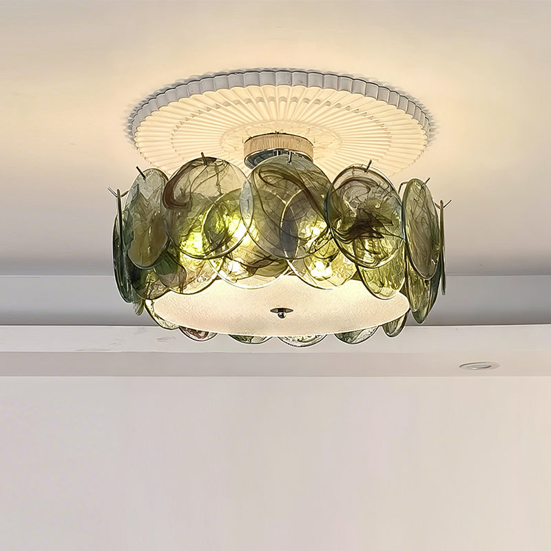 Deckenleuchte Glaskugel Metall Chrom E14 Stimmungslicht Modern Skandinavisches Interieur Wohnzimmer Esszimmer | Sansoti