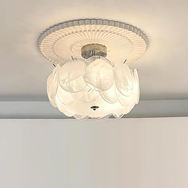 Deckenleuchte Glaskugel Metall Chrom E14 Stimmungslicht Modern Skandinavisches Interieur Wohnzimmer Esszimmer | Sansoti