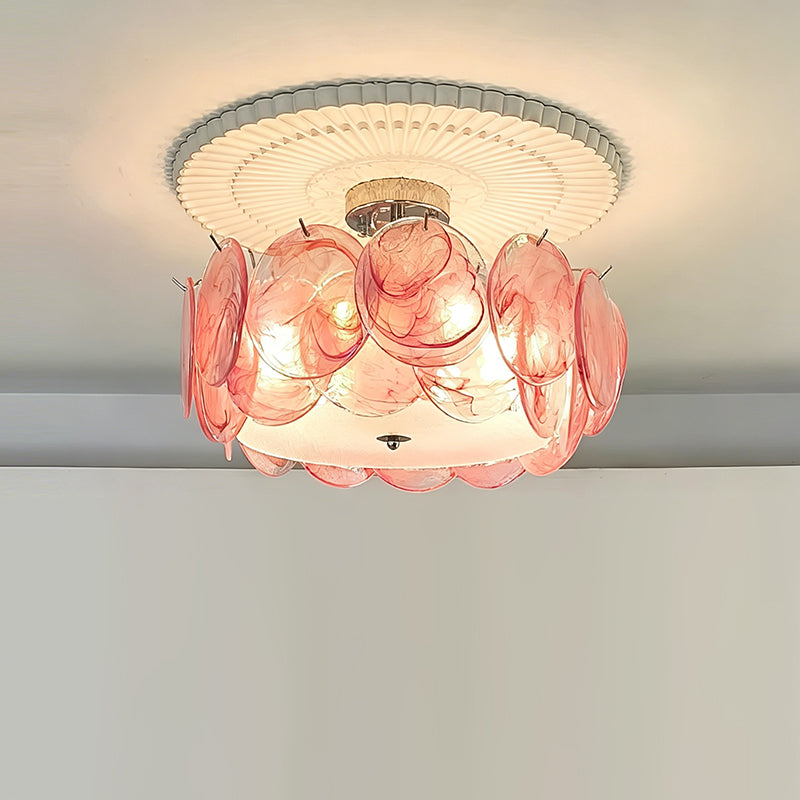 Deckenleuchte Glaskugel Metall Chrom E14 Stimmungslicht Modern Skandinavisches Interieur Wohnzimmer Esszimmer | Sansoti