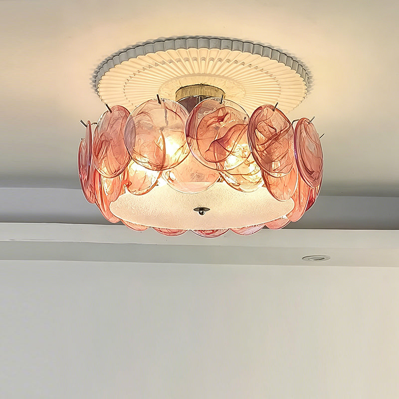 Deckenleuchte Glaskugel Metall Chrom E14 Stimmungslicht Modern Skandinavisches Interieur Wohnzimmer Esszimmer | Sansoti