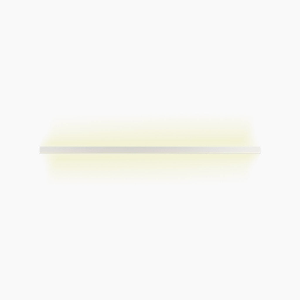 Plafonnier LED linéaire au design épuré, lumière réglable, noir et blanc, éclairage moderne et économe en énergie pour intérieur | Sansoti