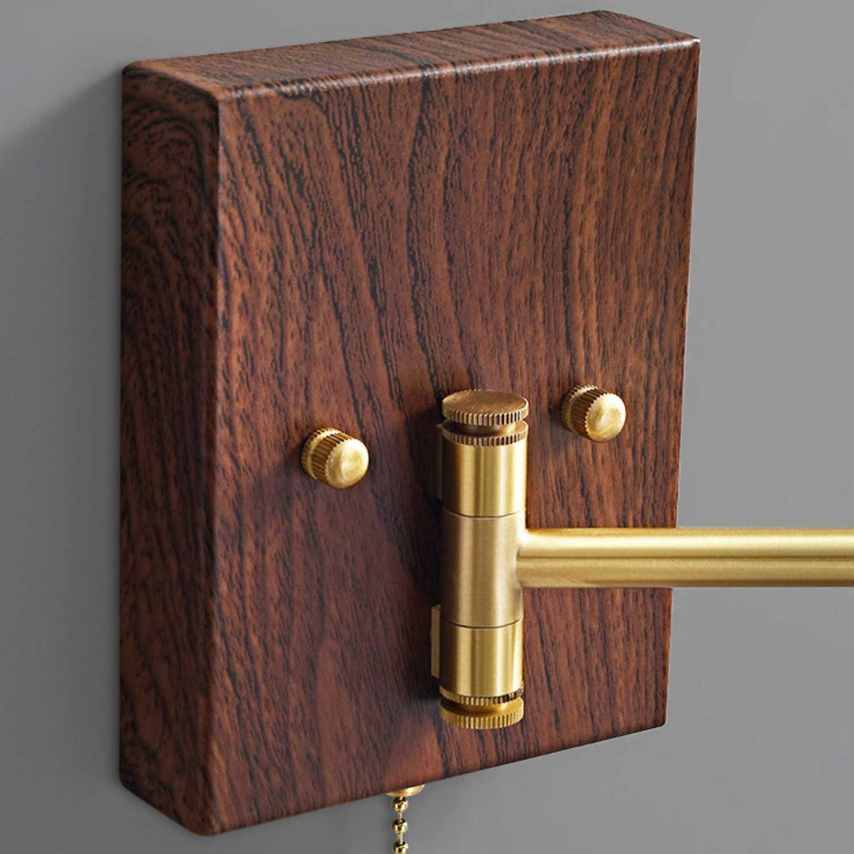 Ceramic Wall Lamp Geometric Design – 5 Models Brass & Walnut | Sansoti