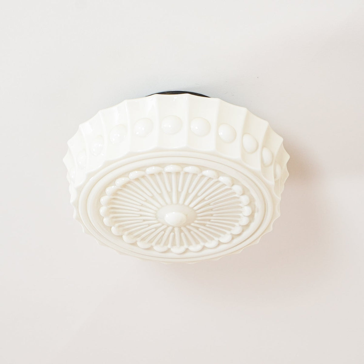 Plafondlamp Metalen Frame Glazen Kap Ø36-45cm Klassiek Industrieel Design voor Woonkamer Eetkamer Hal E26 E27 3-4 Lichtpunten Wandmontage Hardwired Plafondverlichting Modern Chique | Sansoti