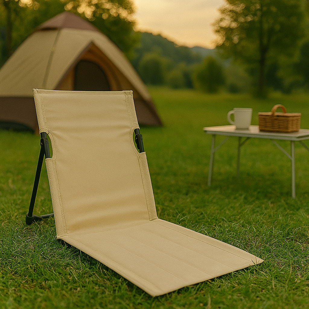 Foldable Camping Chair – Ultralight & Compact with Ergonomic Support for Trekking and Outdoor | Sansoti
