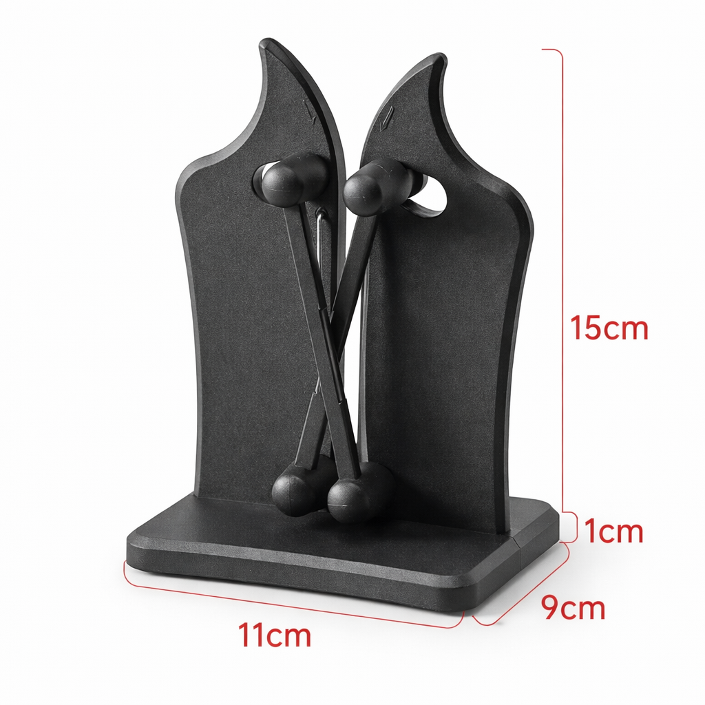 Professional Knife Sharpener for Straight and Serrated Knives Tungsten Carbide Sharpening Tool Kitchen Accessory | Sansoti